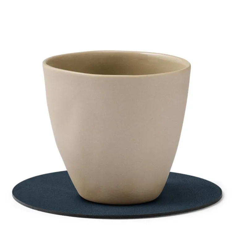 Circle Nupo glassbrikke 10 cm blå