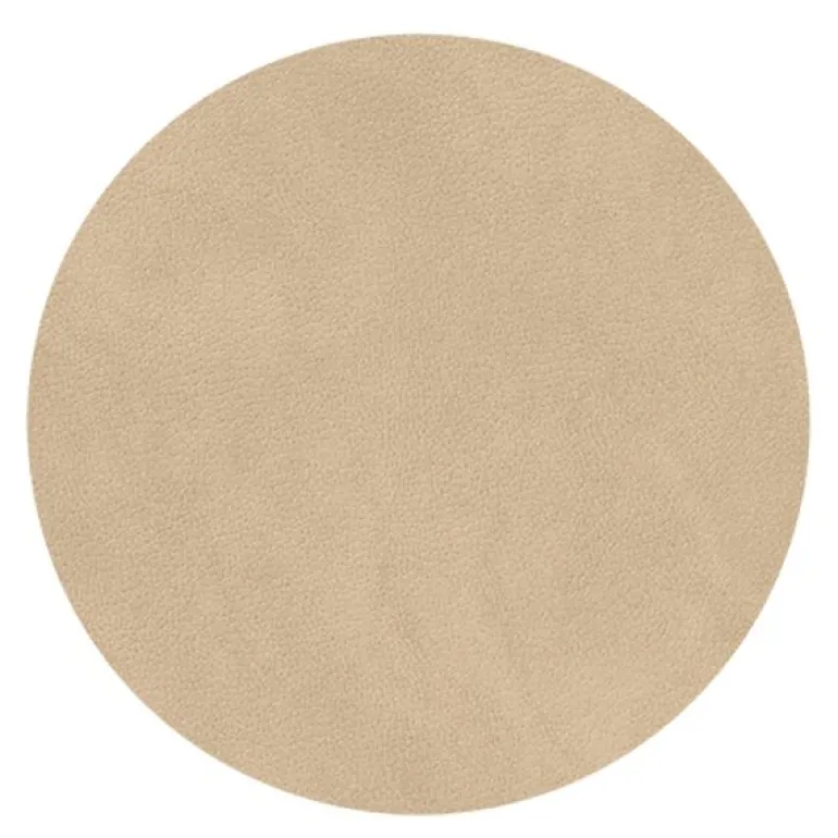 Circle Nupo glassbrikke 10 cm sand