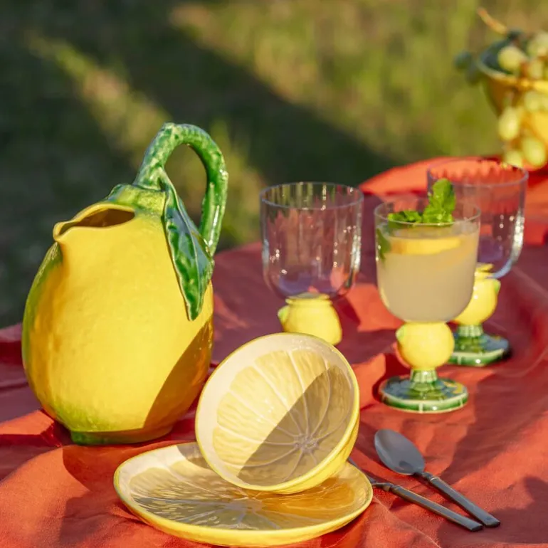 Citron skål 15 cm sitron gul