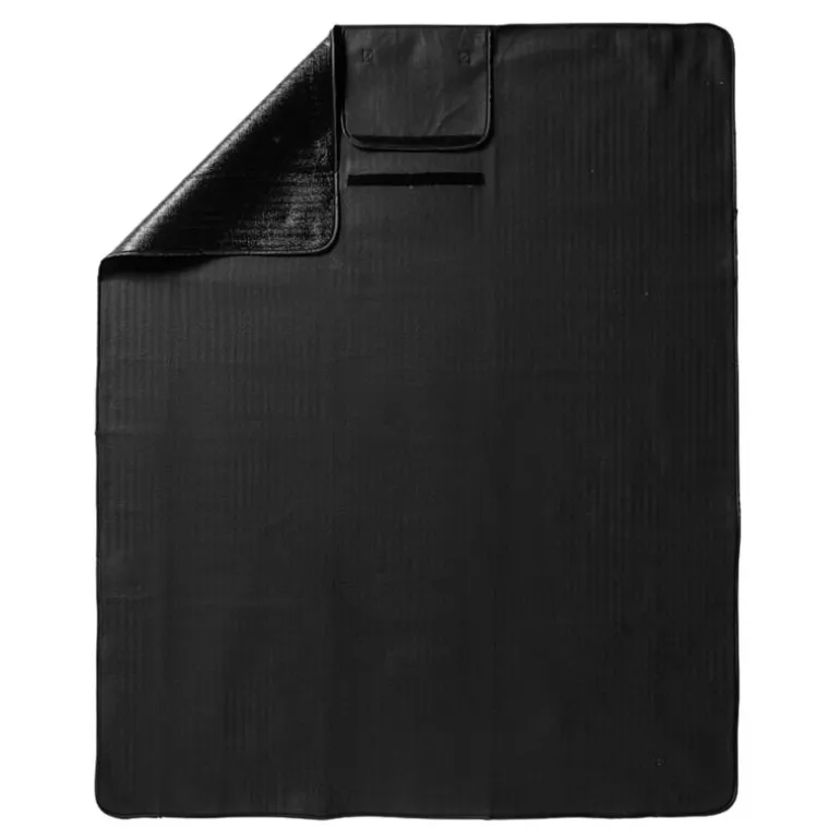 City piknikteppe 130x170 cm svart/gull
