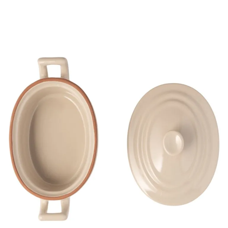 Classic ildfast form 14x8,5 cm beige