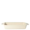 Classic ildfast form 31,5x17 cm hvit