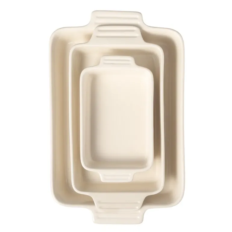 Classic ildfast form 31,5x17 cm hvit