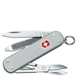 Classic SD lommekniv 5 funksjoner silver barleycorn