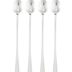 Classic teskje 4 stk lang 22cm stål