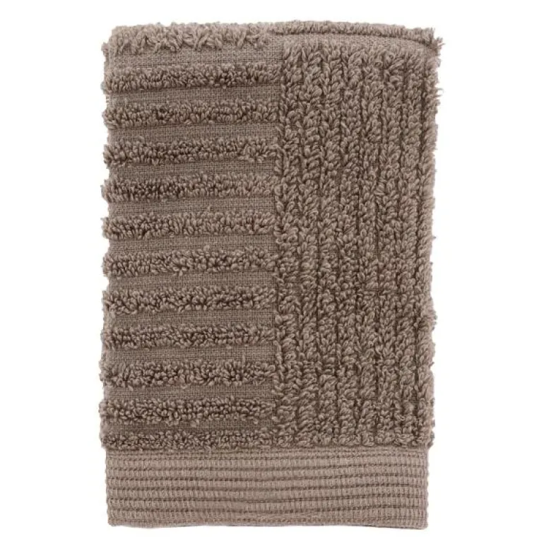 Classic vaskeklut 30x30 cm taupe