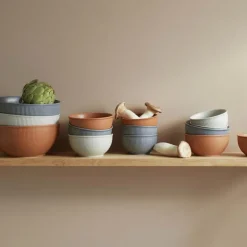 Clay skål 24 cm rock