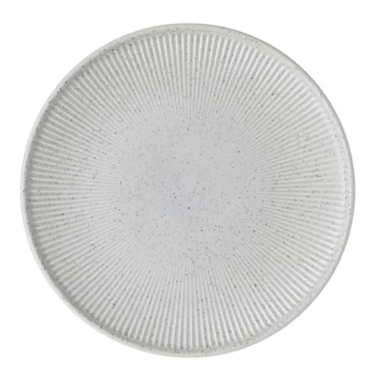Clay tallerken 22 cm rock