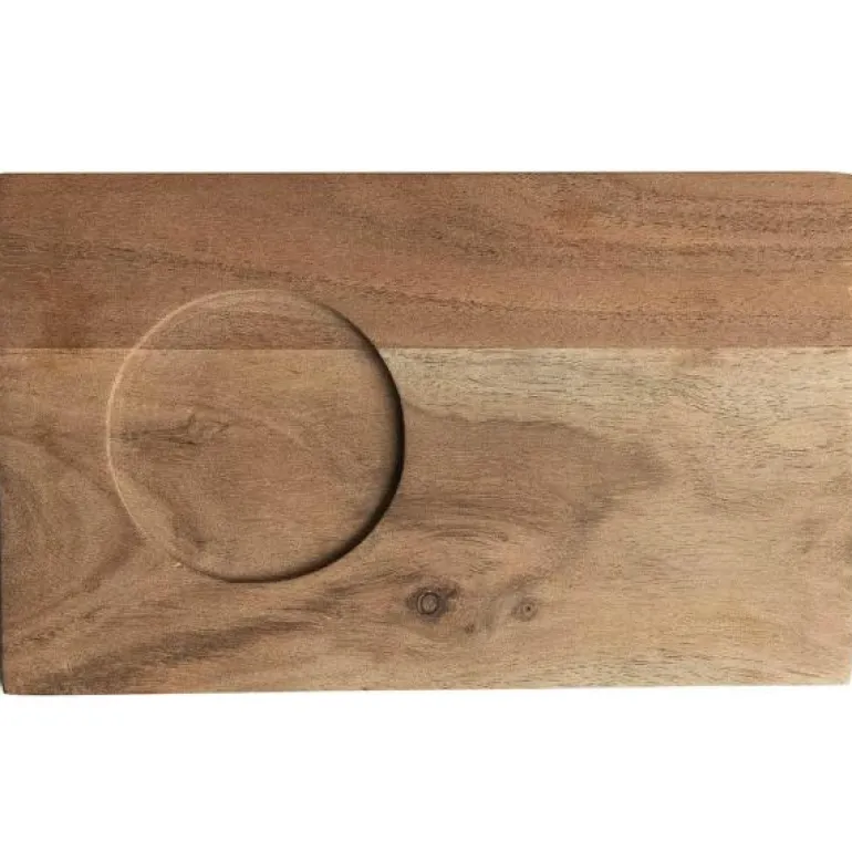 Coasterasjett 23x14 cm akasie tre