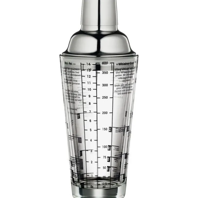 Cocktailshaker med oppskrifter på siden 400 ml