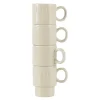 Coffee & More espressokrus 10 cl 4 stk beige