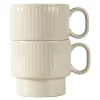 Coffee & More tekrus 50 cl 2 stk beige