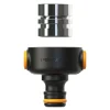 Comfort kranadapter innendørskran 13,6 cm svart