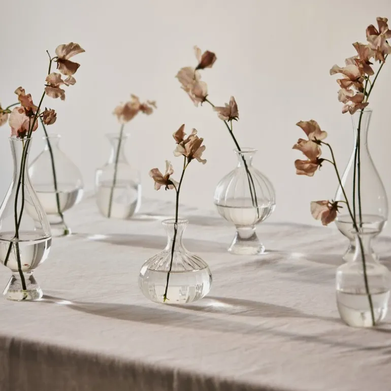 Como ripple vase 10 cm klar
