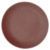 Confetti frokosttallerken 24 cm bordeaux