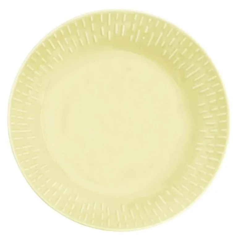 Confetti frokosttallerken 24 cm lemon