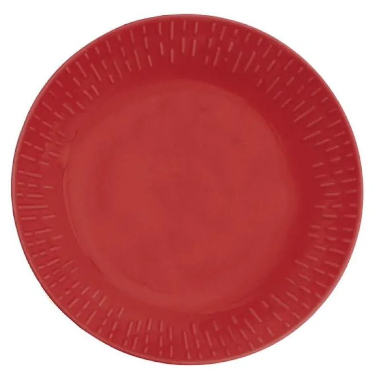 Confetti pastatallerken 23 cm chili