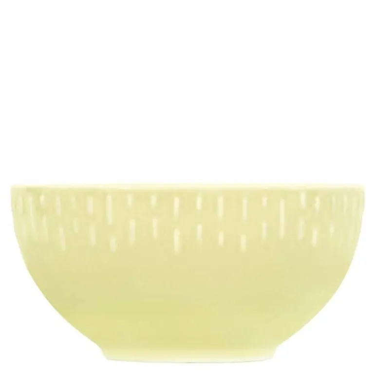 Confetti skål 14 cm lemon