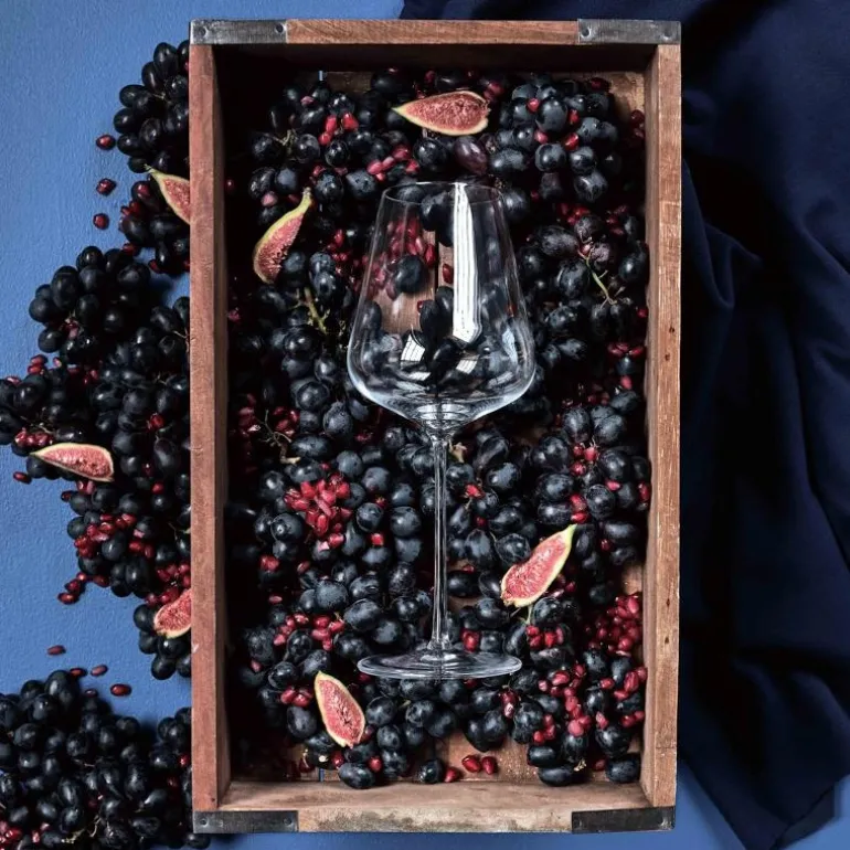 Connoisseur Extravagant mørk rødvinsglass 64,5 cl 4 stk