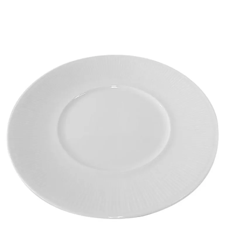 Contour asjett 21 cm hvit