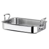 Cook Style langpanne 30x20x6 cm stål
