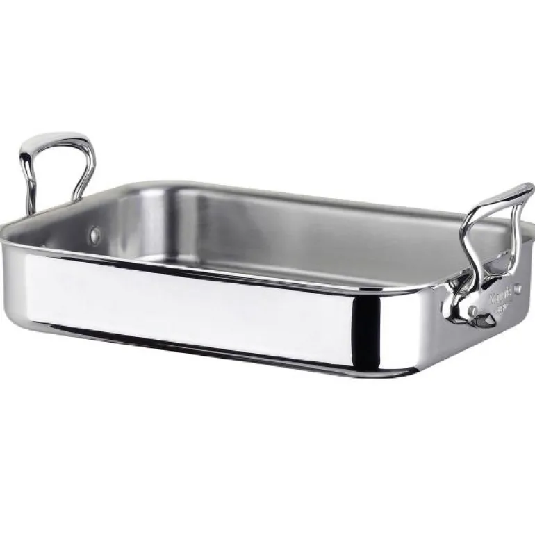 Cook Style langpanne 36x23x11 cm stål