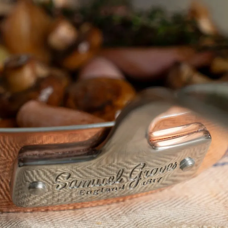 Copper Induction stekepanne 26 cm