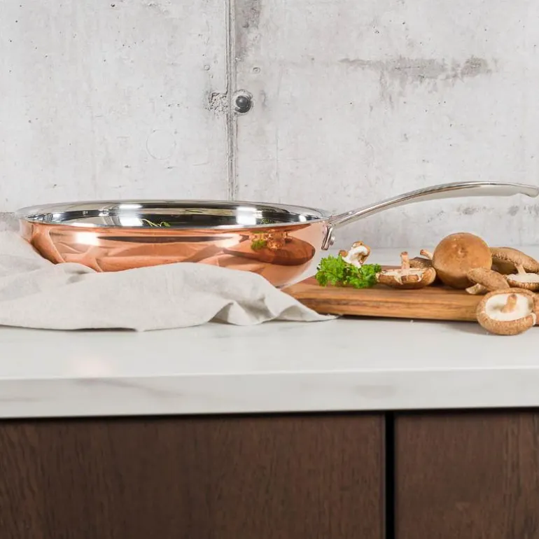Copper stekepanne 28 cm