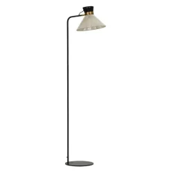 Cord gulvlampe 132 cm svart