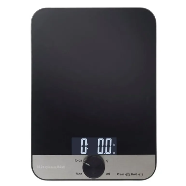Core digital kjøkkenvekt 5kg svart
