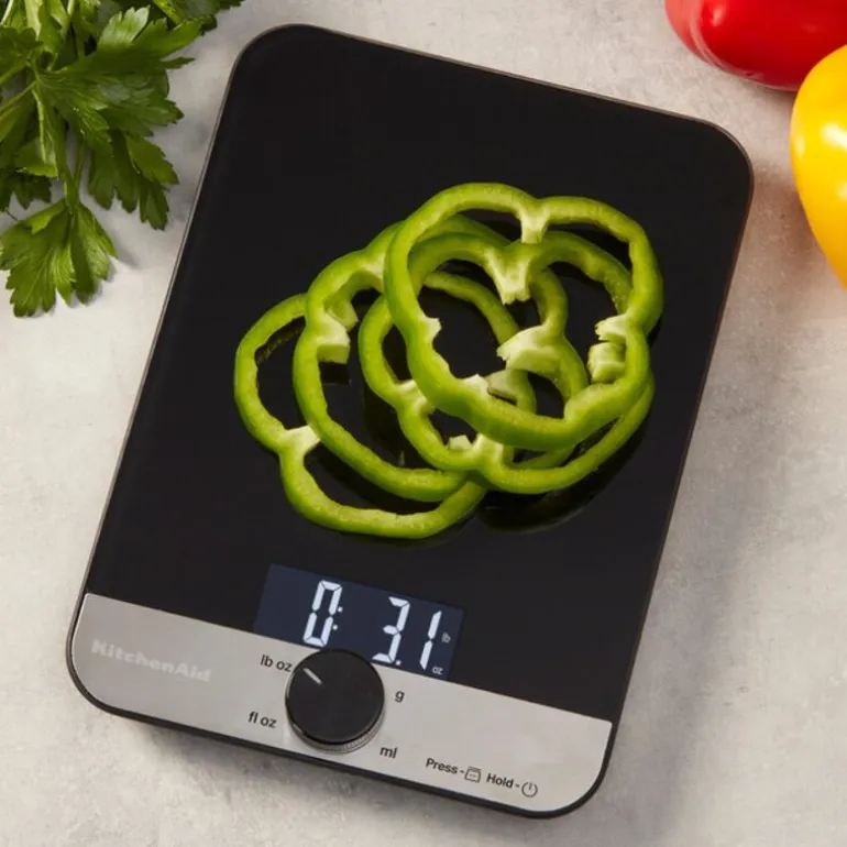 Core digital kjøkkenvekt 5kg svart