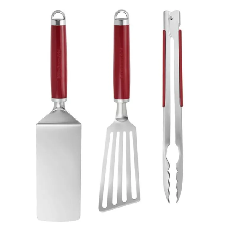 Core innendørs grillsett 3 deler empire red