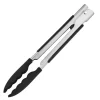 Core tang med silikonspiss 23 cm stål/svart