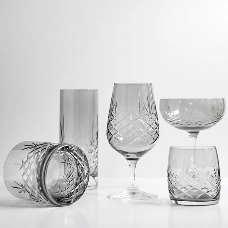Crispy Aqua vannglass 23 cl 2 stk dark