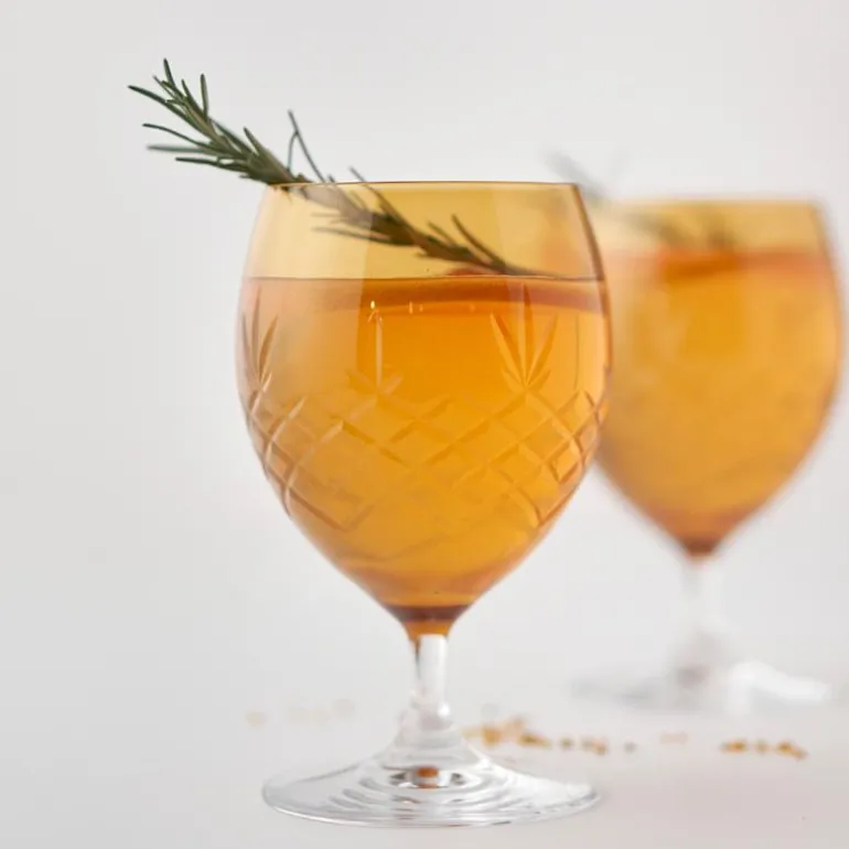 Crispy Eightball glass 55 cl 2 stk citrine