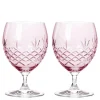 Crispy Eightball glass 55 cl 2 stk topaz