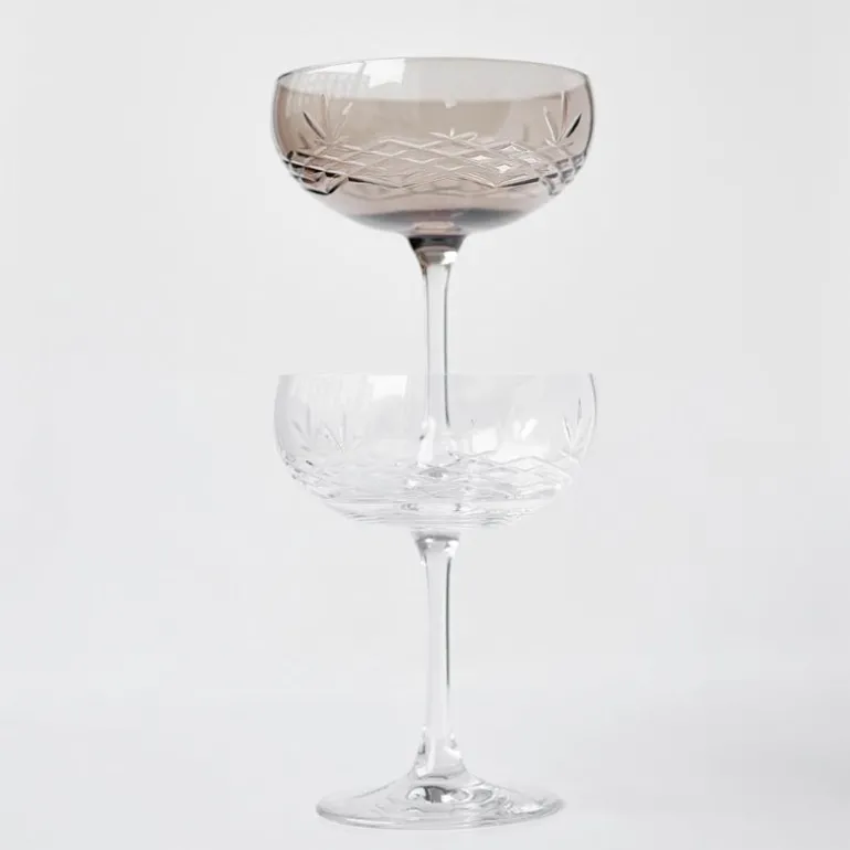 Crispy Gatsby champagneskål 30 cl 2 stk copal