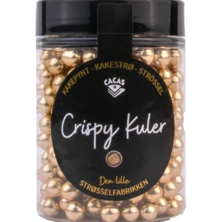 Crispy kuler 6mm 75g gull