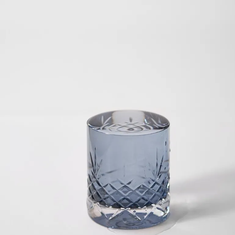 Crispy Lowball glass 38 cl 2 stk sapphire