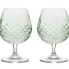 Crispy Sixball allroundglass 36 cl 2 stk emerald