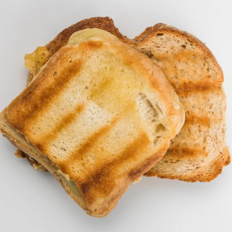 Crispy smørbrødgrill svart