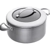 CTX gryte m/lokk 6,5L rustfri