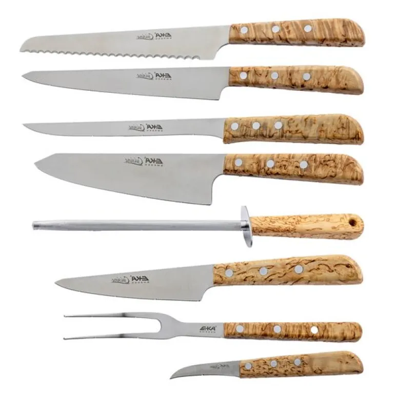 Cuisine knivsett 8 deler tre