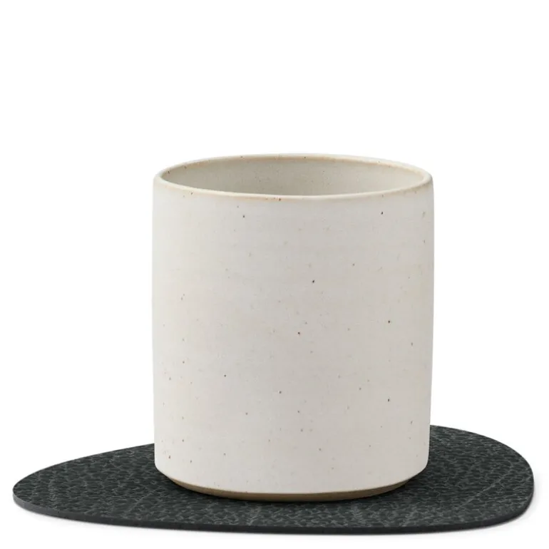 Curve Hippo glassbrikke 11x13 cm svart antrasitt