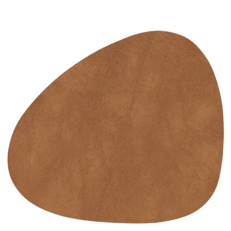 Curve Nupo glassbrikke 11x13 cm natur
