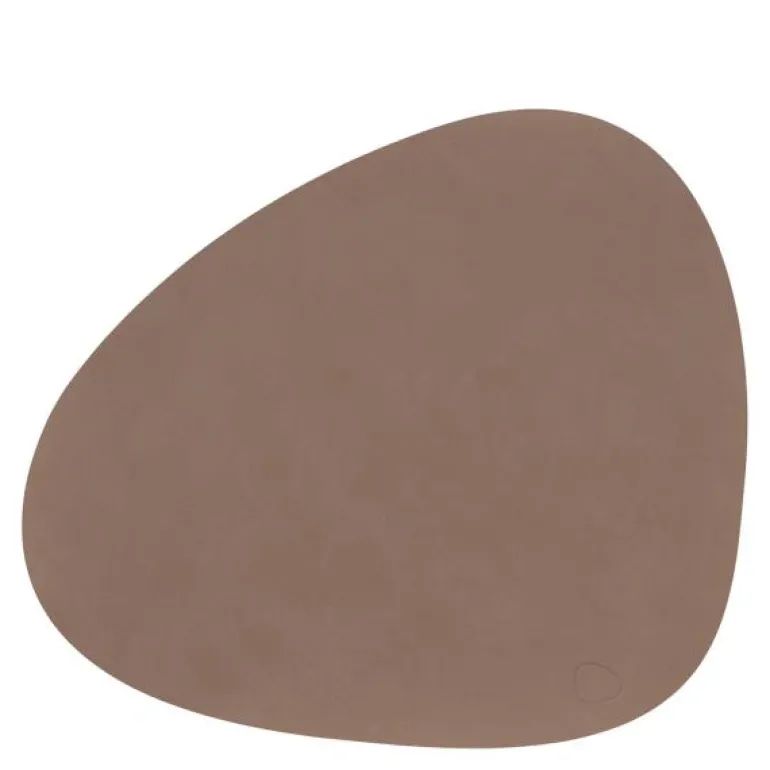 Curve Nupo spisebrikke L 37x44 cm truffle