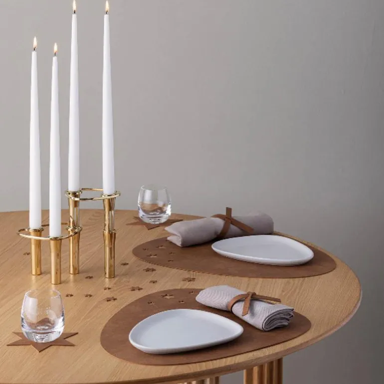 Curve Star Nupo gavesett spisebrikke 2+2 stk natur
