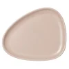 Curve Stoneware frokosttallerken 22x19 cm sand