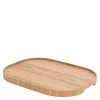CurveLine serveringsbrett anti-slip 47x34 cm piltre