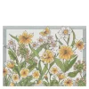 Daffodil bordbrikke 35x48 cm gul